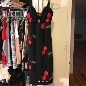 Forever 21 Cherry Midi Dress